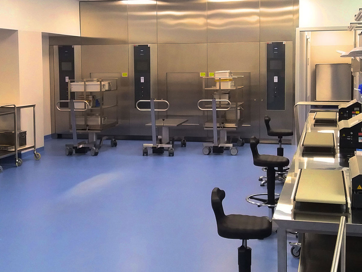 Realizzazione della nuova Centrale Sterilizzazione di Pesaro